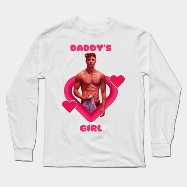 Daddy's Girl Long Sleeve T-Shirt by Pawsitivity Park